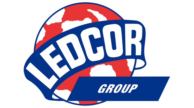 Ledcor logo Ledor group logo