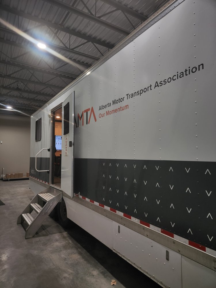 simulator truck white amta simulator truck