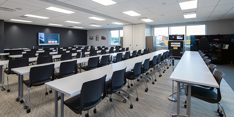 AMTA Edmonton Trucking Education Training Classroom AMTA Edmonton Trucking Education Training Classroom