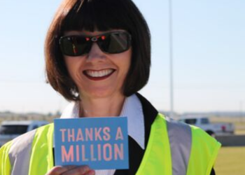 Alberta Motor Transport Association (AMTA) celebrating Driver Appreciation Days at local vehicle inspection sites
