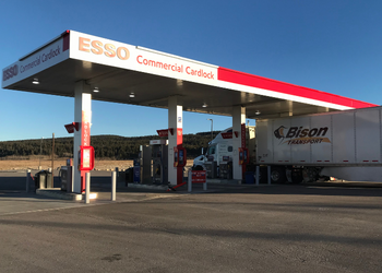 Esso Commercial Gas Station